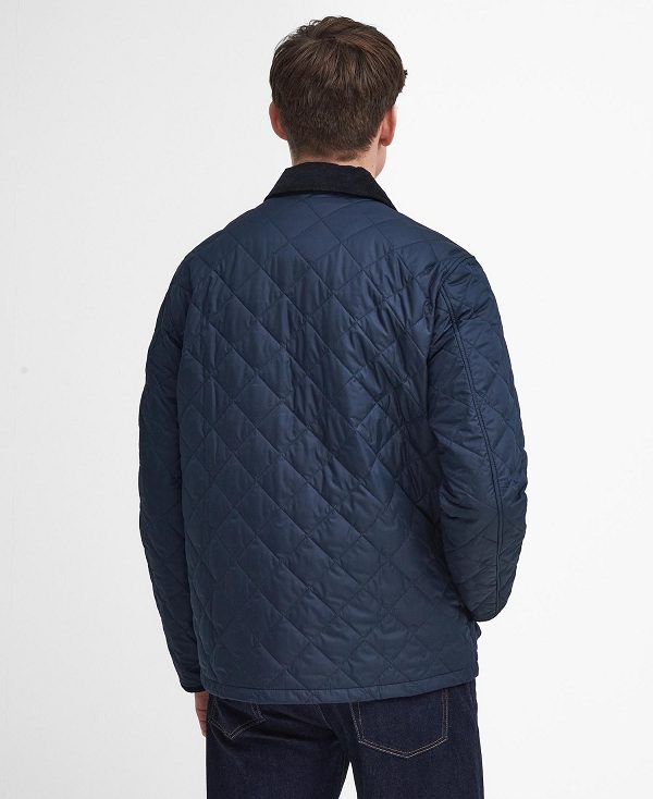 Barbour Hornby Quilted Jacket Mørkeblå | BABO87384