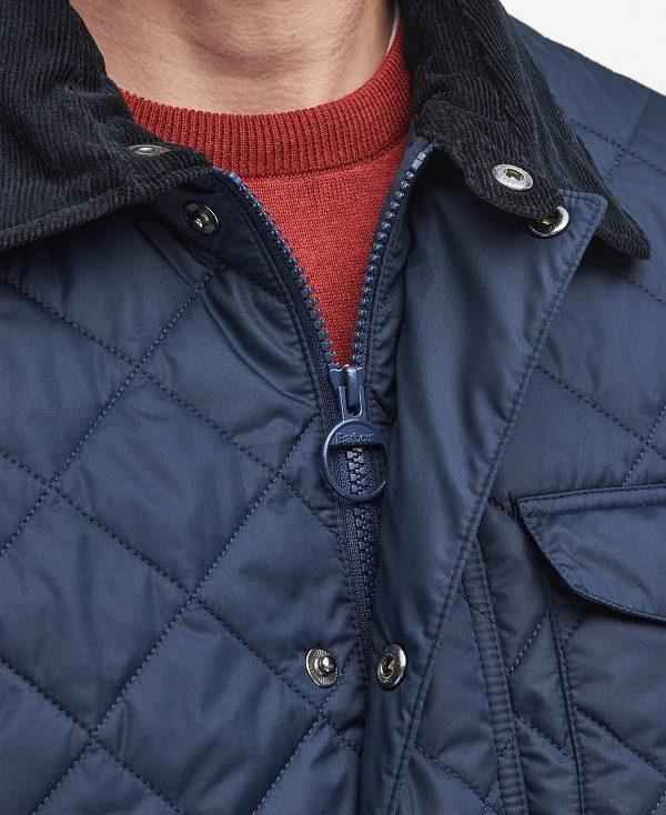 Barbour Hornby Quilted Jacket Mørkeblå | BABO87384