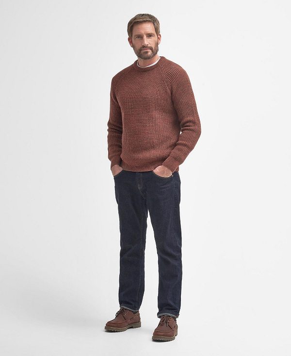 Barbour Horseford Crew Neck Jumper Mørkeblå | BABO88537