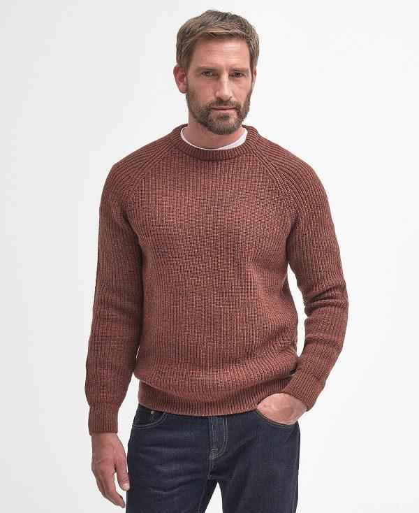 Barbour Horseford Crew Neck Jumper Mørkeblå | BABO88537