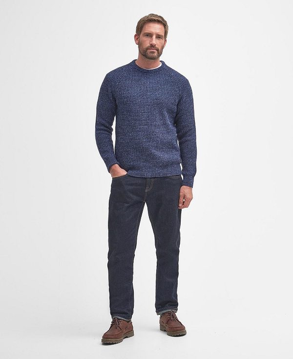 Barbour Horseford Crew Neck Jumper Olivengrøn | BABO88558