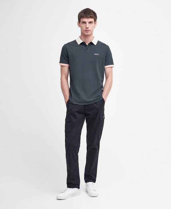 Barbour Howall Polo Shirt Blå | BABO88138