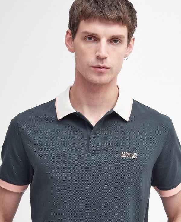 Barbour Howall Polo Shirt Blå | BABO88138