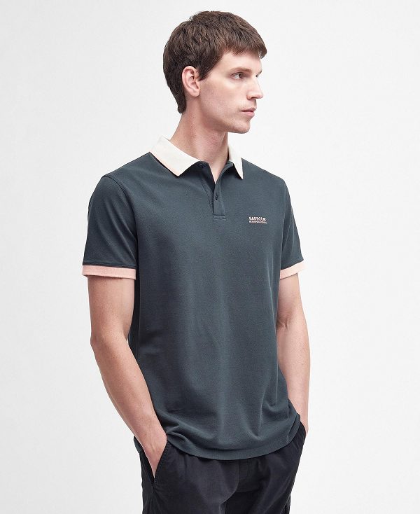 Barbour Howall Polo Shirt Blå | BABO88138