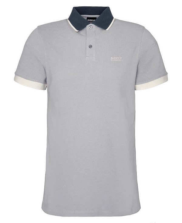 Barbour Howall Polo Shirt Grå | BABO88136