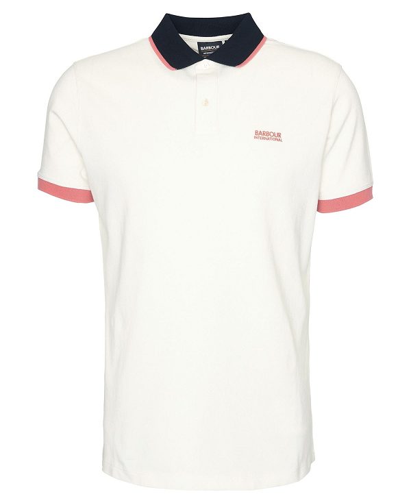 Barbour Howall Polo Shirt Hvide | BABO88074