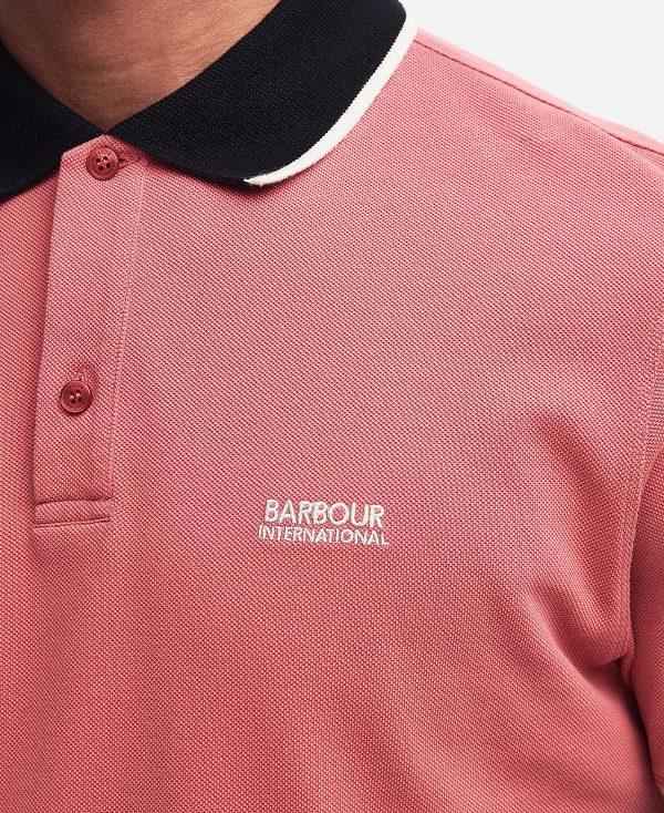 Barbour Howall Polo Shirt Rød | BABO88073