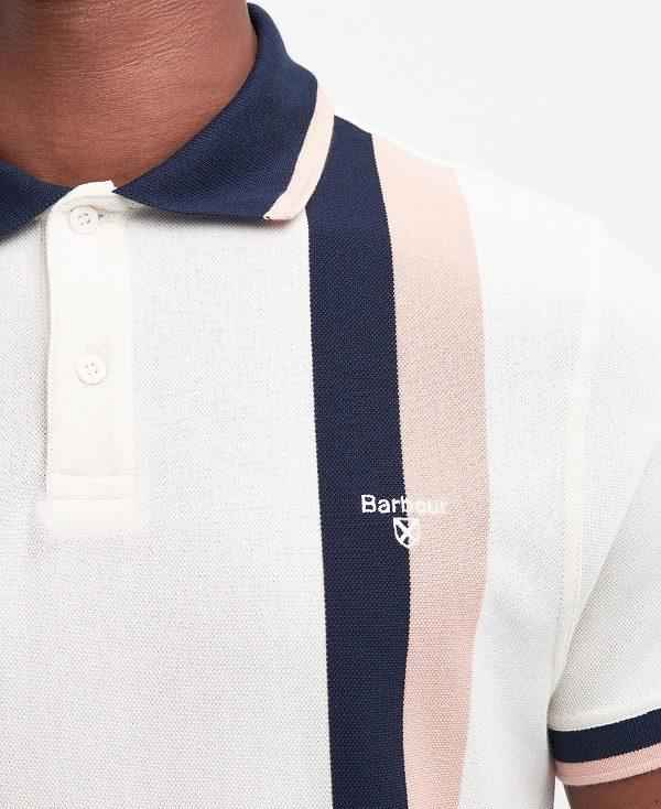 Barbour Howden Polo Shirt Hvide | BABO88127