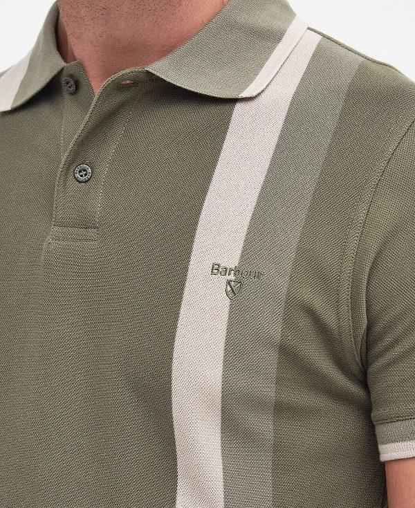 Barbour Howden Polo Shirt Olivengrøn | BABO88151