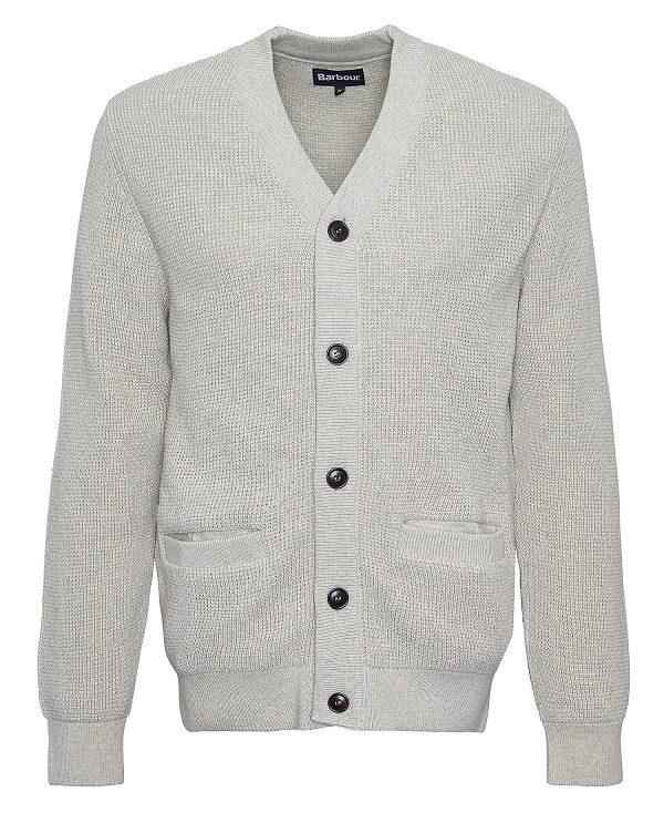 Barbour Howick Cardigan Hvide | BABO88697