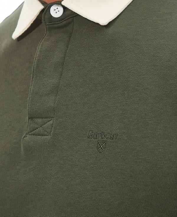 Barbour Howtown Rugby Shirt Grøn | BABO88236