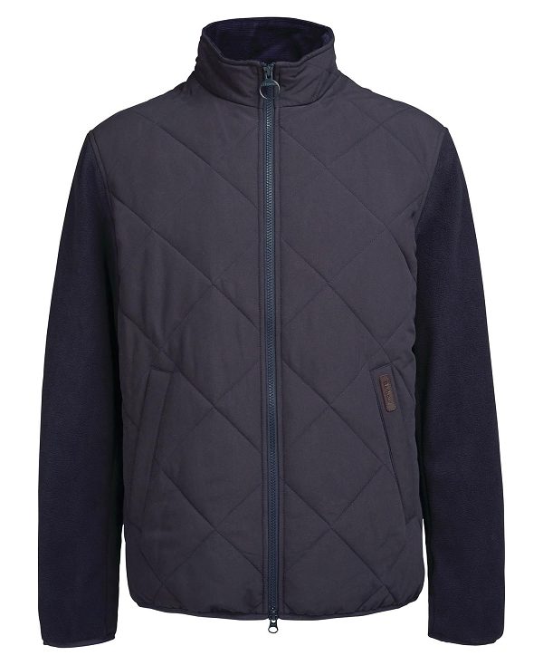 Barbour Hybrid Fleece Jacket Mørkeblå | BABO88710