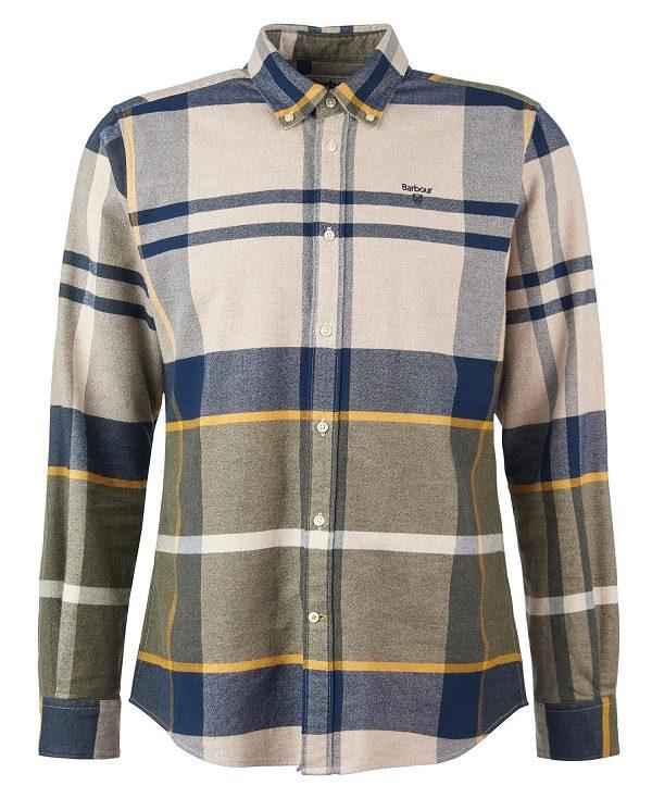 Barbour Iceloch Tailored Fit Shirt Flerfarvede | BABO87861