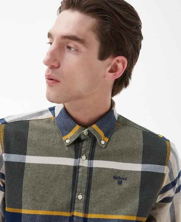 Barbour Iceloch Tailored Fit Shirt Flerfarvede | BABO87861