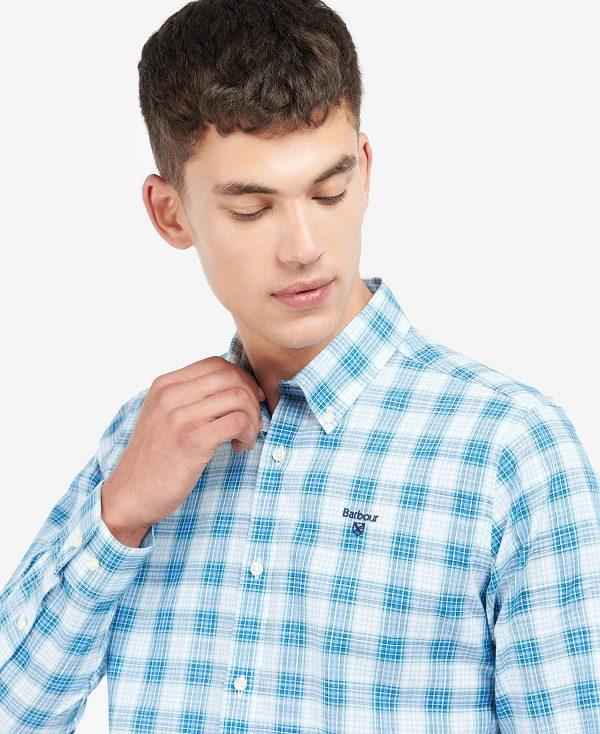 Barbour /Images Spillman Tailored Shirt Blå | BABO87597