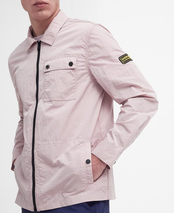 Barbour Inlet Overshirt Lyserød | BABO87983