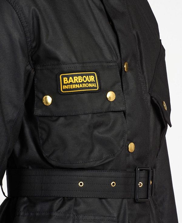 Barbour International Original Waxed Jacket Sort | BABO87186