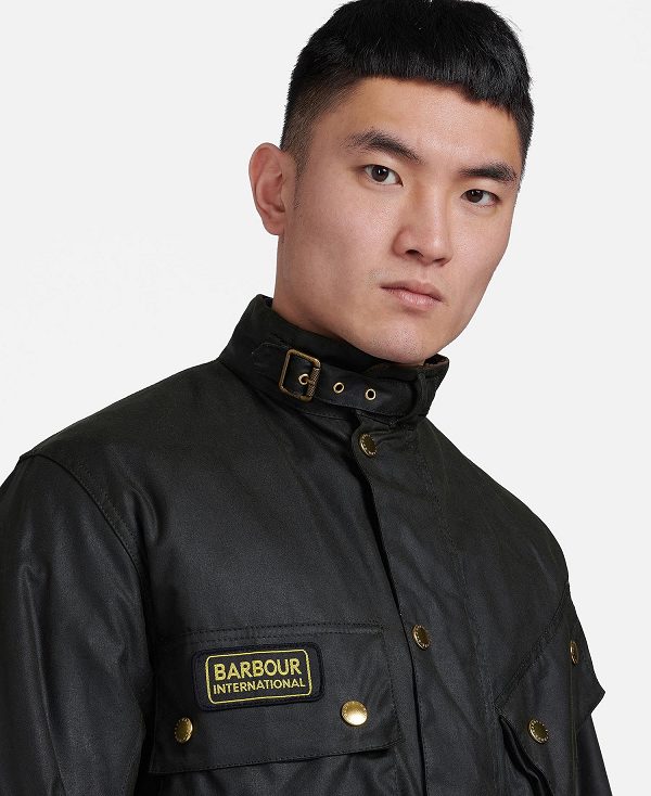 Barbour International Original Waxed Jacket Sort | BABO87159