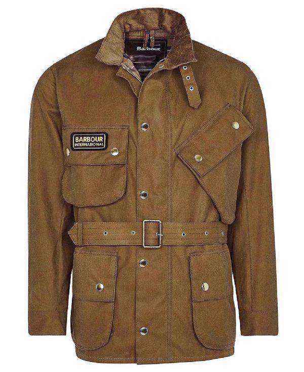 Barbour International Original Waxed Jacket Brune | BABO87160