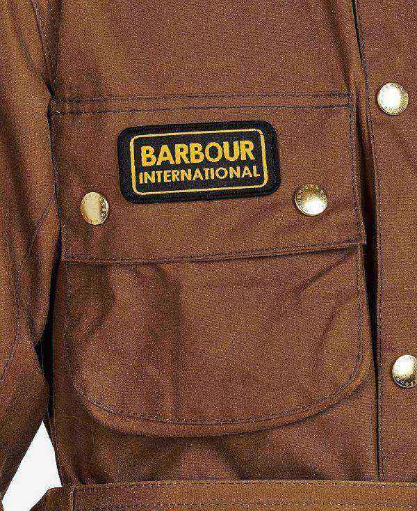 Barbour International Original Waxed Jacket Brune | BABO87160