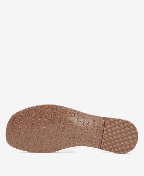 Barbour Ives Sandals Hvide | BABO89903