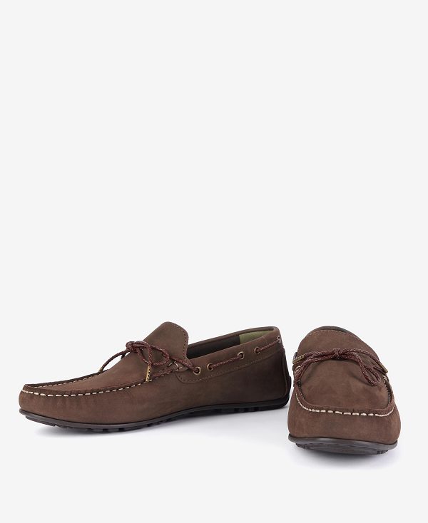 Barbour Jenson Driving Shoes Mørkebrune | BABO88894