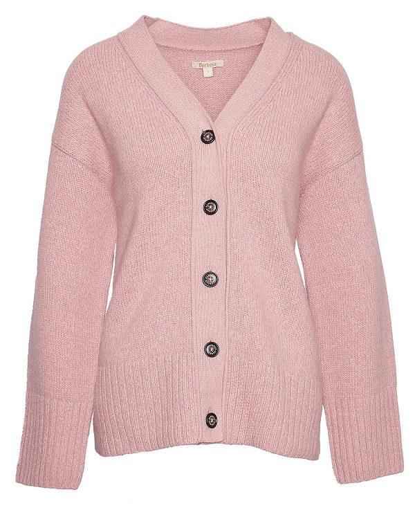 Barbour Joni Cardigan Lyserød | BABO89755