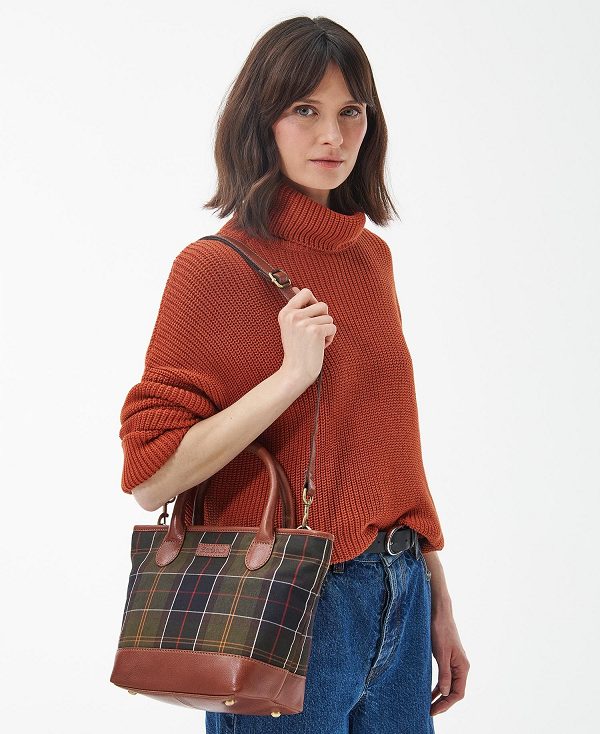 Barbour Katrine Tote Bag Tartan | BABO89951