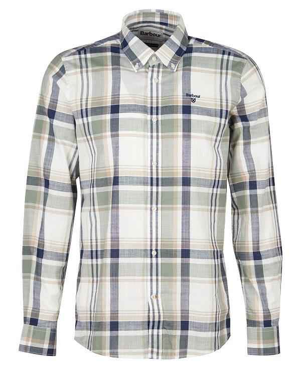 Barbour Kidd Tailored Short-sleeved Shirt Olivengrøn | BABO87610