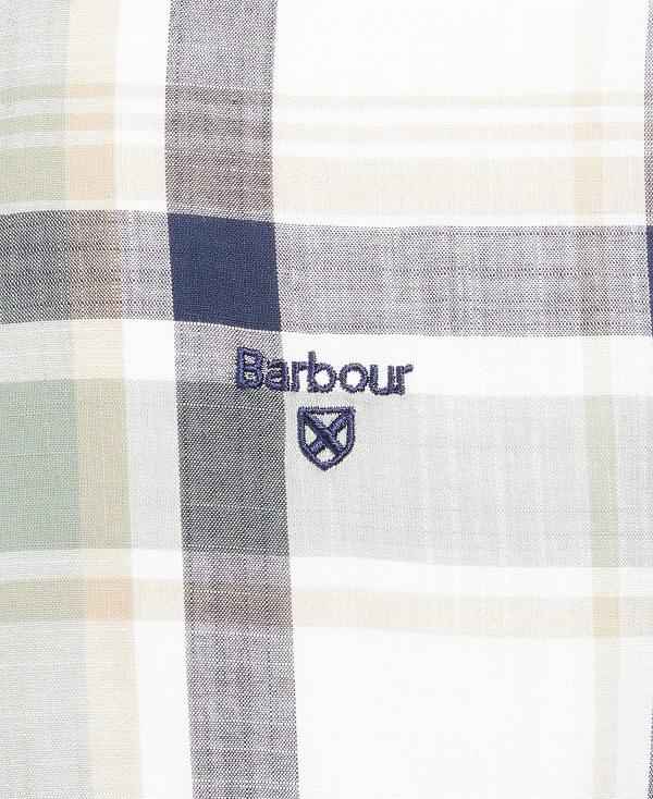 Barbour Kidd Tailored Short-sleeved Shirt Olivengrøn | BABO87610