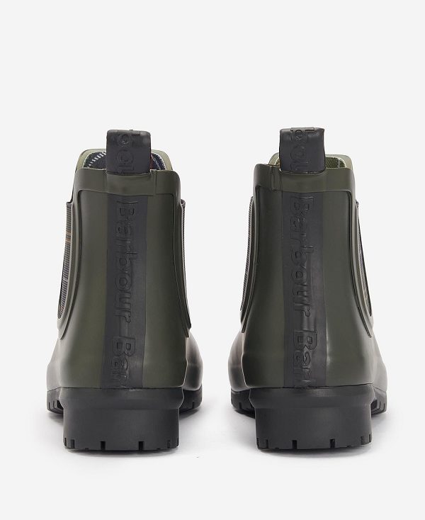 Barbour Kingham Wellingtons Olivengrøn | BABO89920