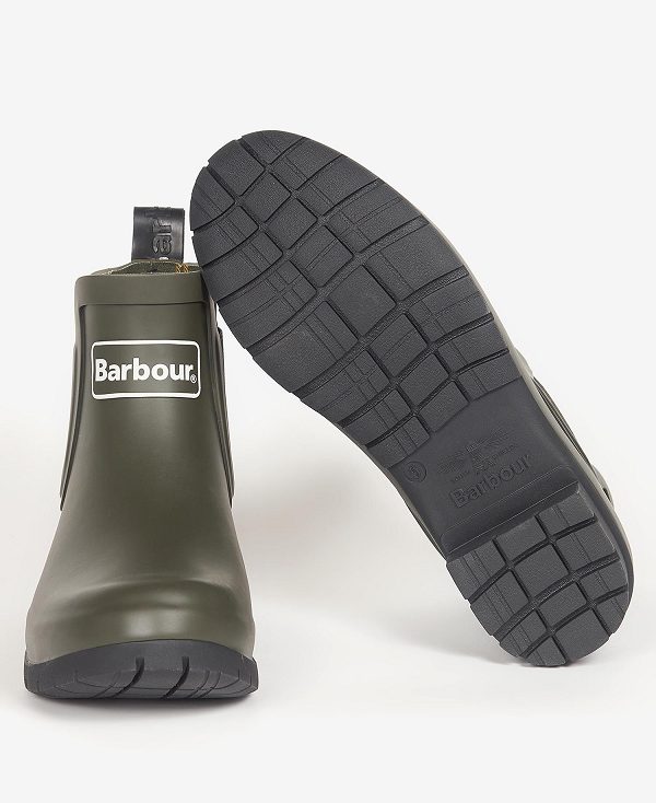 Barbour Kingham Wellingtons Olivengrøn | BABO89920