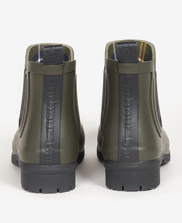 Barbour Kingham Wellingtons Olivengrøn | BABO89920