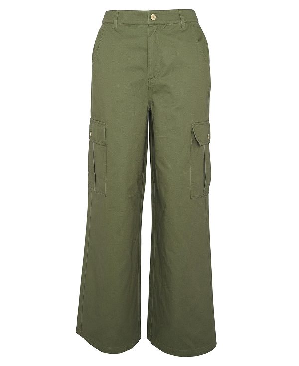 Barbour Kinghorn Cargo Trousers Olivengrøn | BABO89834