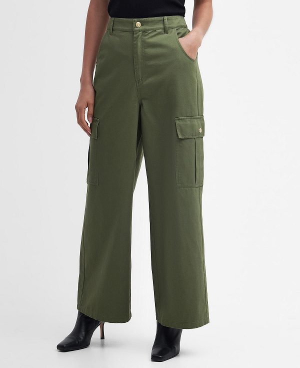 Barbour Kinghorn Cargo Trousers Olivengrøn | BABO89834