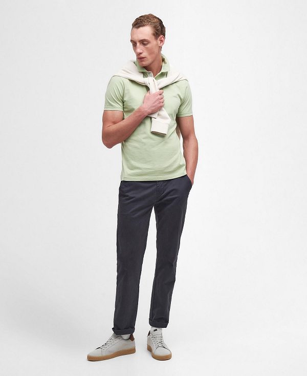 Barbour Kirkhill Short-sleeved Polo Shirt Hvide | BABO88199