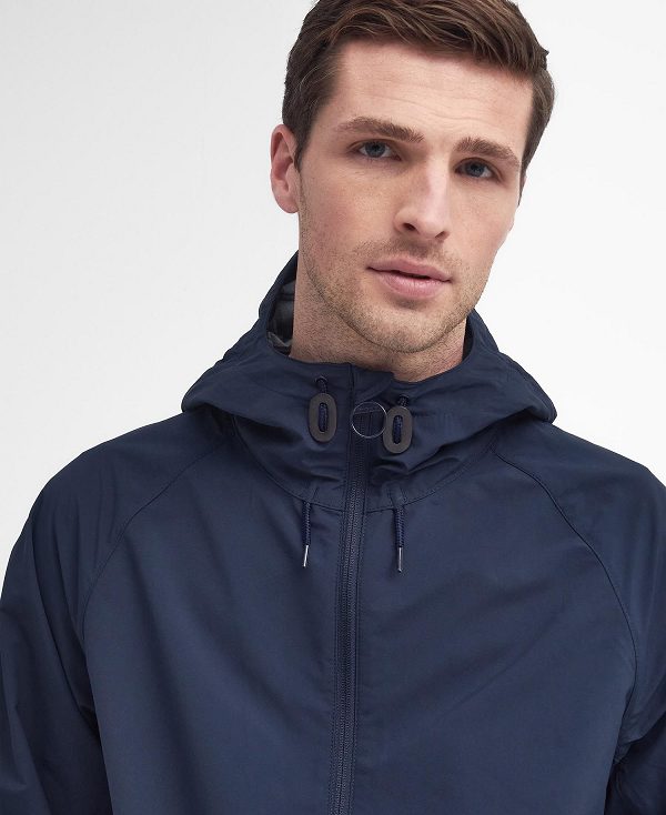 Barbour Kirkhill Showerproof Jacket Mørkeblå | BABO87456