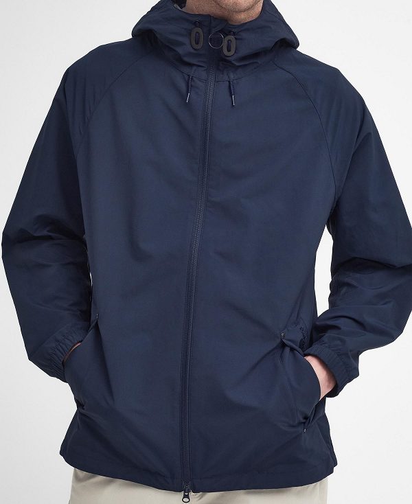 Barbour Kirkhill Showerproof Jacket Mørkeblå | BABO87456