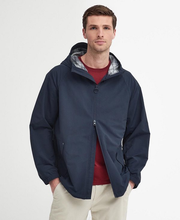 Barbour Kirkhill Showerproof Jacket Mørkeblå | BABO87456