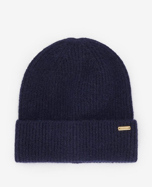 Barbour Kirton Beanie Mørkeblå | BABO90011