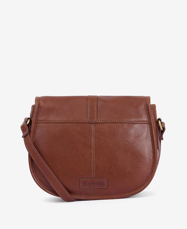 Barbour Laire Medium Saddle Bag Brune | BABO89953