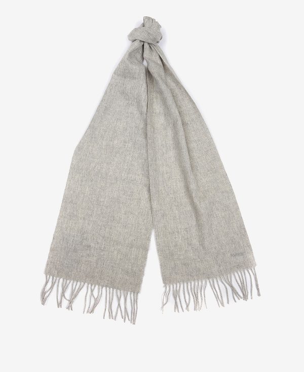 Barbour Lambswool Woven Scarf Lyserød | BABO90115