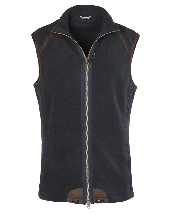 Barbour Langdale Fleece Gilet Mørkeblå | BABO88700