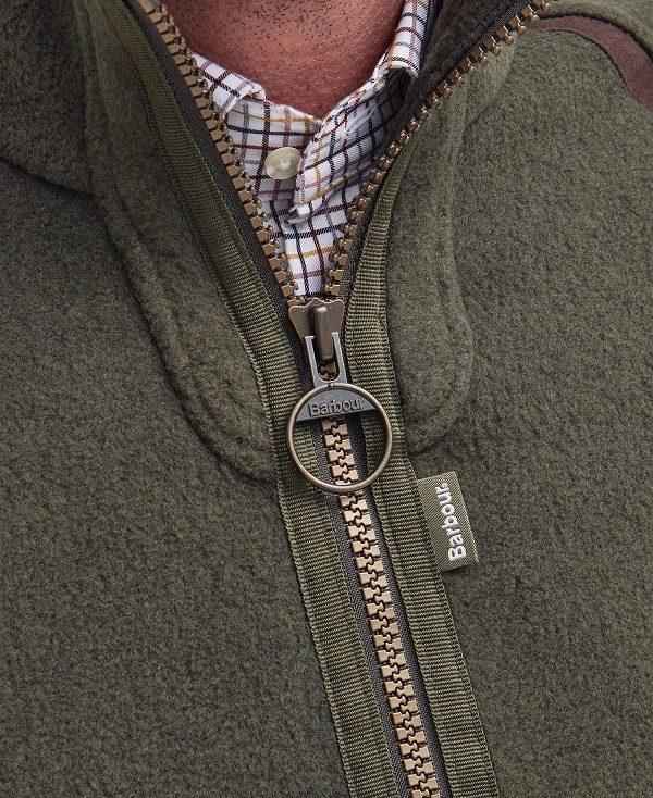 Barbour Langdale Fleece Gilet Olivengrøn | BABO88701