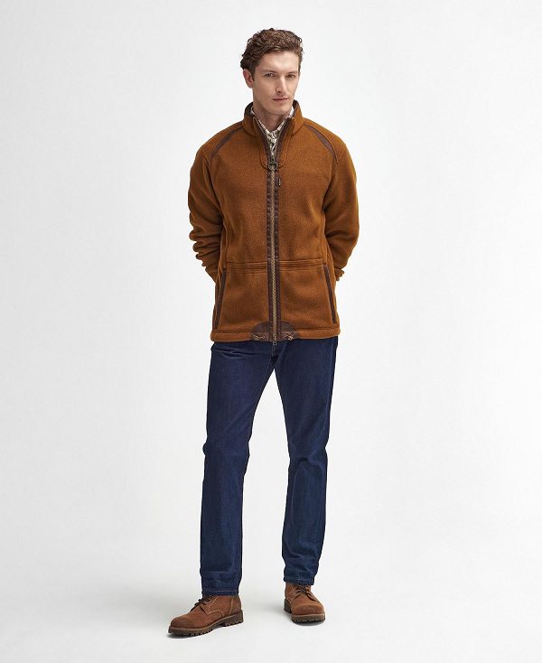 Barbour Langdale Fleece Jacket Brune | BABO88714