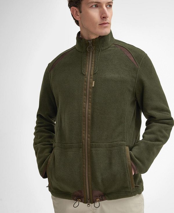 Barbour Langdale Fleece Jacket Grøn | BABO88712