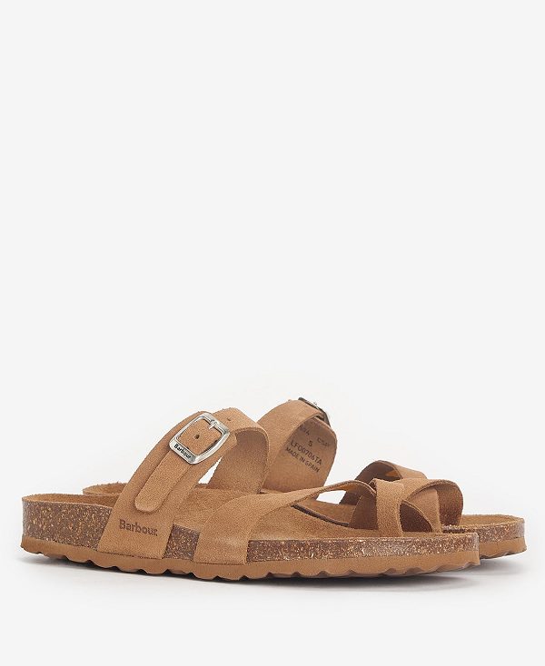 Barbour Langton Sandals Brune | BABO89897