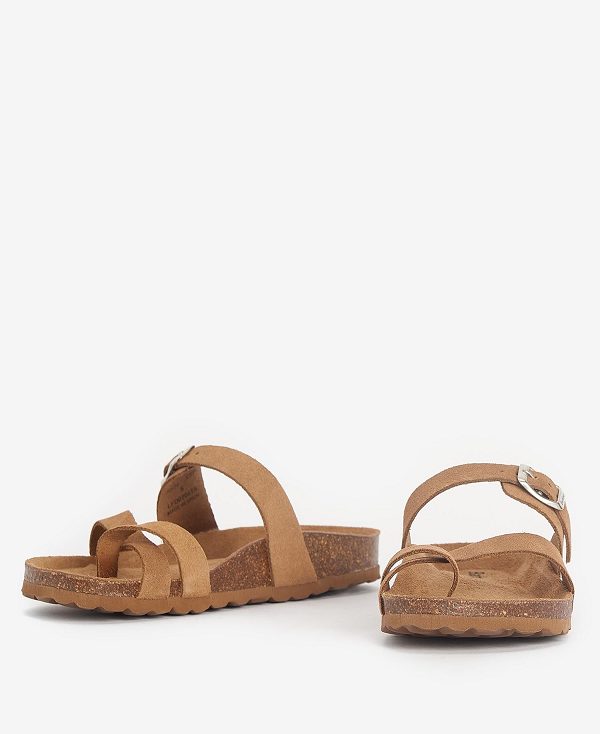 Barbour Langton Sandals Brune | BABO89897