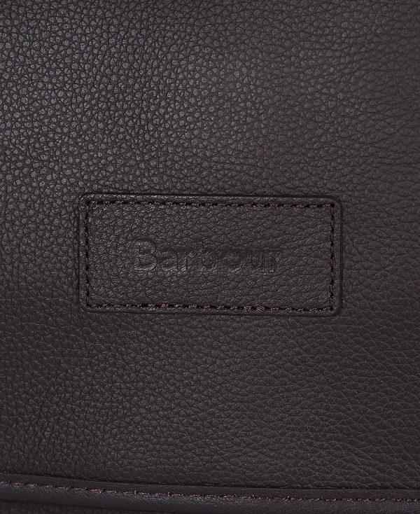 Barbour Leather Briefcase Chokolade | BABO88935