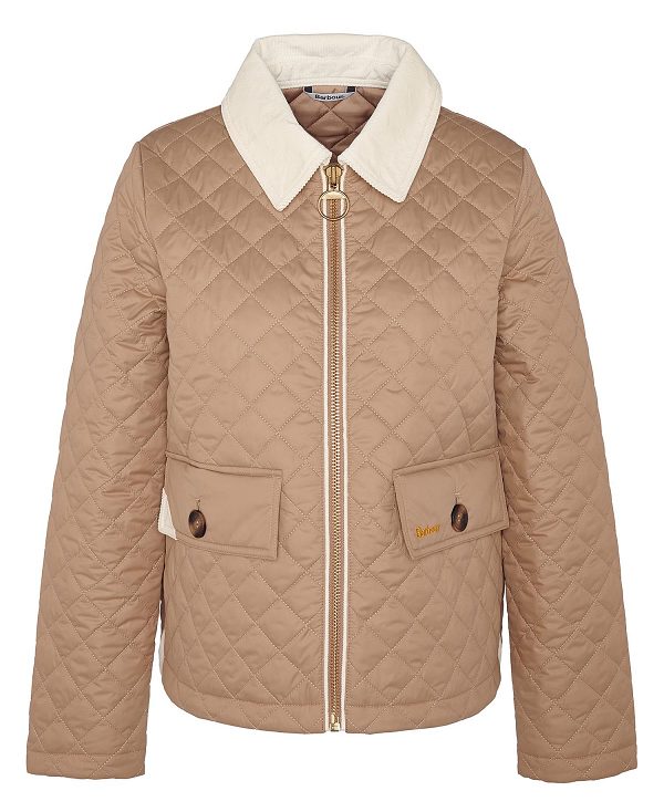 Barbour Leia Quilted Jacket Brune | BABO89318